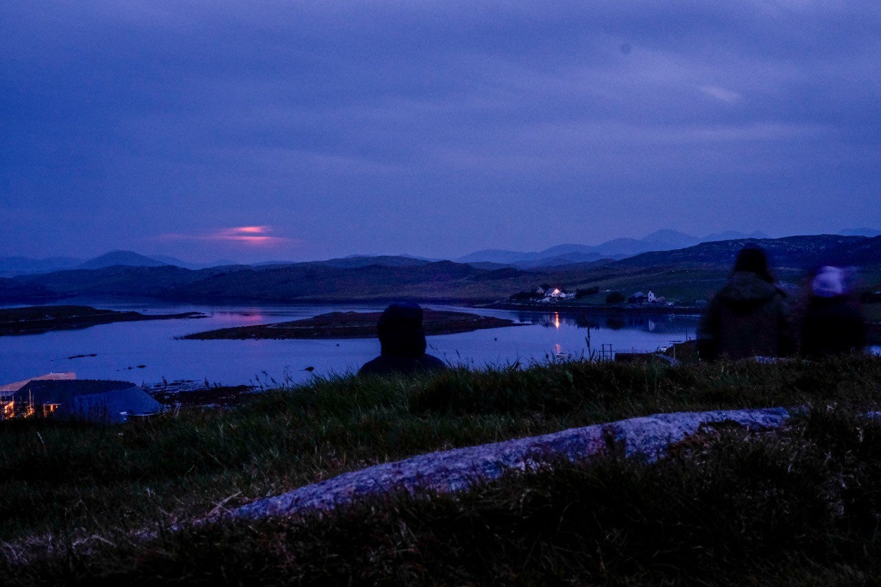Lunistice haze at Calanais