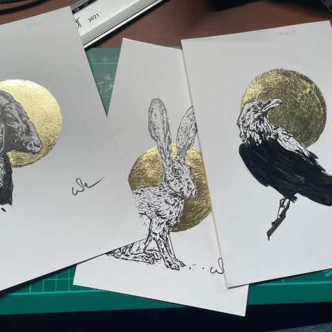 Pagan gold drawings