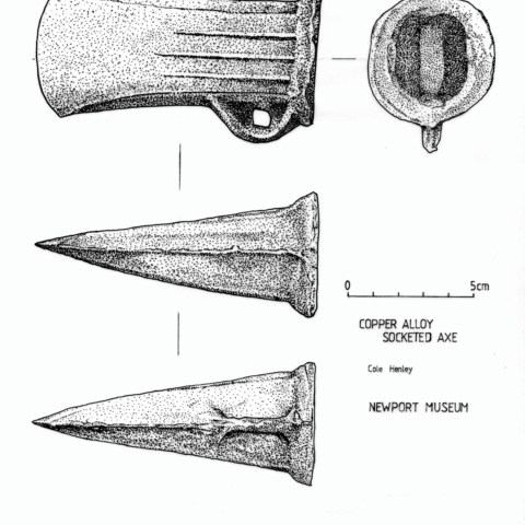 Copper axe